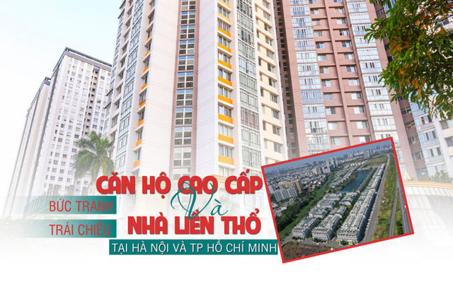 Bức tranh trái chiều của căn hộ cao cấp và nhà liền thổ tại Hà Nội và TP Hồ Chí Minh - Ảnh 1