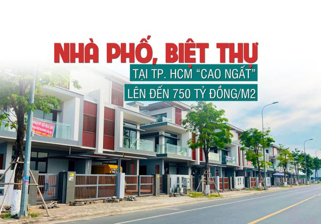 Giá nhà phố, biệt thự tại TP Hồ Chí Minh “cao ngất”, lên đến 750 tỷ đồng/căn? - Ảnh 1