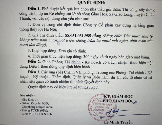 Giao th&ocirc;ng Thủy lợi H&agrave; Nội "một m&igrave;nh một ngựa" tr&uacute;ng g&oacute;i thầu trị gi&aacute; hơn 88 tỷ đồng