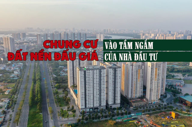 Chung cư và đất nền đấu giá vào tầm ngắm của nhà đầu tư - Ảnh 1