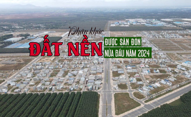 Đất nền là phân khúc nóng nhất trong nửa đầu năm 2024 - Ảnh 1