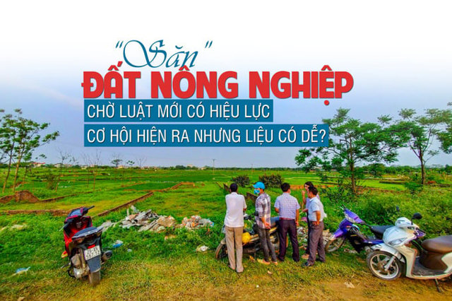 “Săn” đất nông nghiệp chờ đợi Luật mới: Cơ hội hiện ra nhưng liệu có dễ? - Ảnh 1