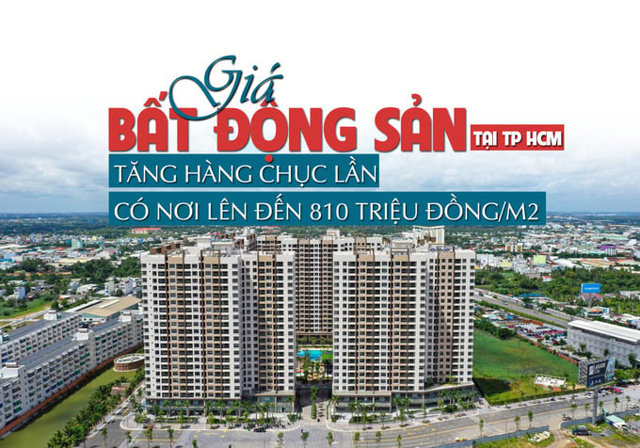 Giá bất động sản tại TP HCM tăng hàng chục lần, có nơi lên đến 810 triệu đồng/m2? - Ảnh 1