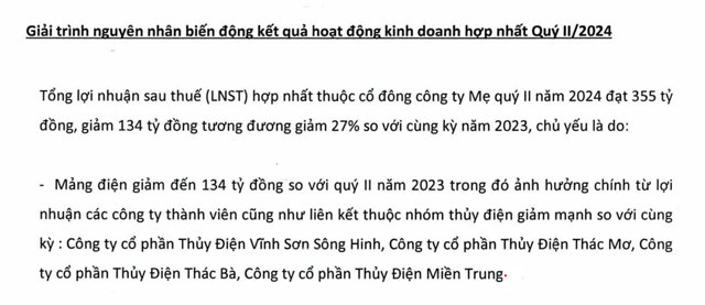 Giải tr&igrave;nh biến động lợi nhuận của REE Corp