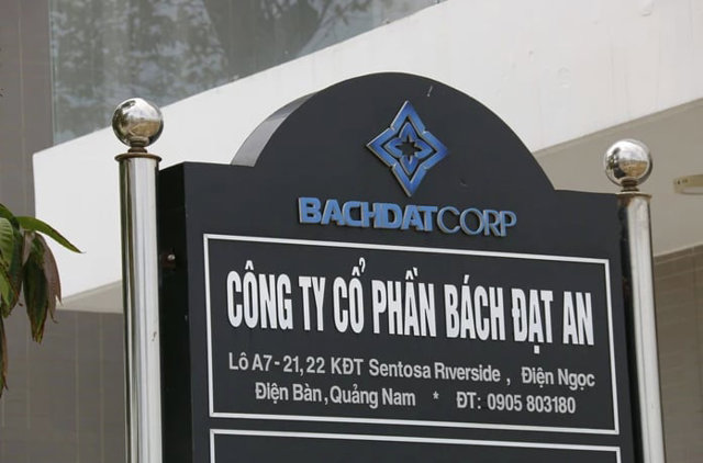 Cộng ty cổ phần B&aacute;ch Đạt An. Ảnh: Trần Thường