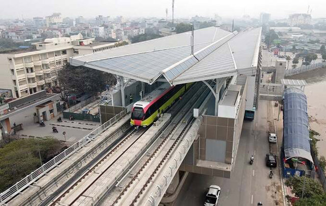 Tuyến metro Nhổn - ga H&agrave; Nội sẽ chạy vận h&agrave;nh thương mại v&agrave;o ng&agrave;y 9/8