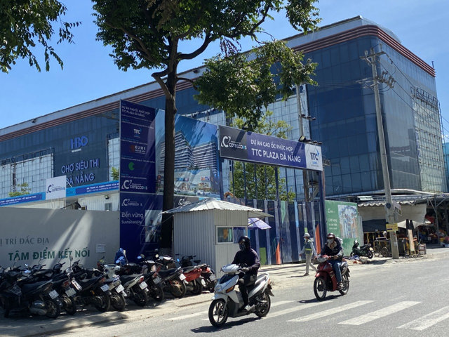 Cận cảnh TTC Plaza cấp tập xây dựng trên đất 'kim cương' Đà Nẵng - Ảnh 2