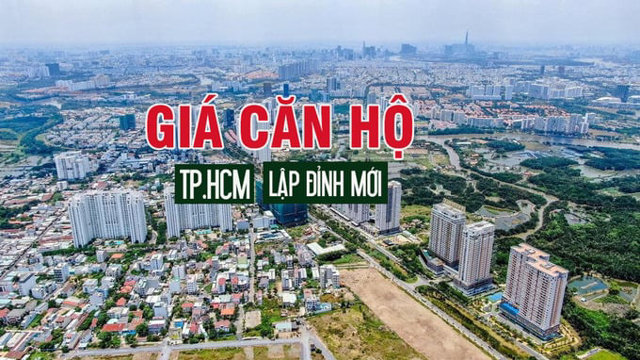 Giá căn hộ tại TP.HCM lập đỉnh mới - Ảnh 1