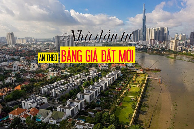 Nhà đầu tư ăn theo bảng giá đất mới - Ảnh 1