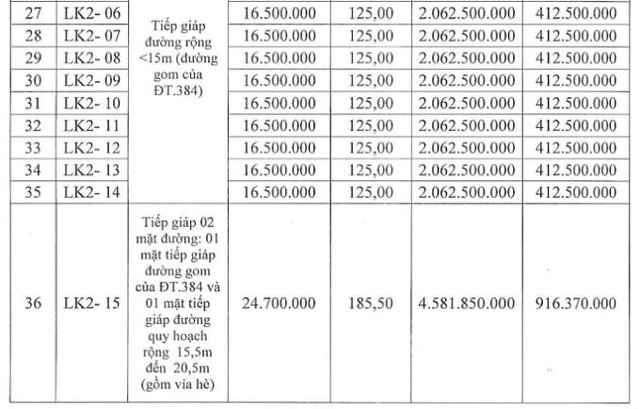 Tỉnh sở hữu 2 đại đô thị của Vinhomes đấu giá 101 lô đất trong tháng 9, giá khởi điểm từ 14,4 triệu đồng/m2 - Ảnh 3