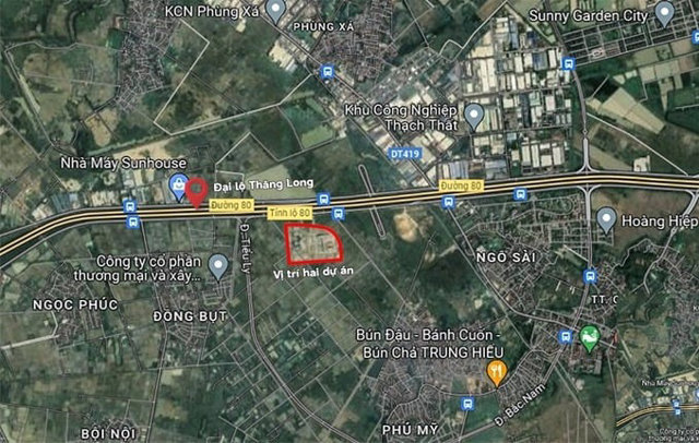 Vị tr&iacute; Bệnh viện Nhi Trung ương cơ sở 2. Ảnh: Google Map &nbsp;