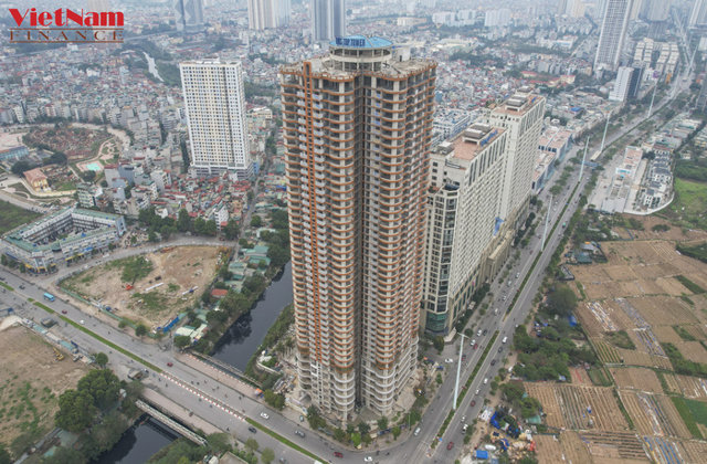 H&igrave;nh h&agrave;i dự &aacute;n QMS Tower trước khi được t&aacute;i khởi động &nbsp;