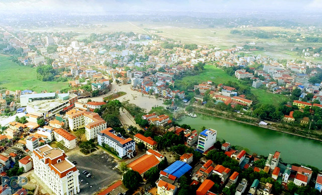 'Thủ phủ' công nghiệp miền Bắc bất ngờ có một huyện đạt kỷ lục nguồn thu nhờ đấu giá đất - Ảnh 1