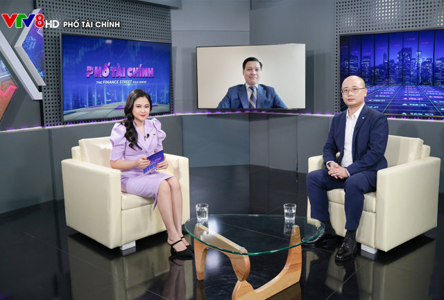 &Ocirc;ng Nguyễn Triệu Vinh v&agrave; &ocirc;ng Nguyễn Kỳ Minh tại Talkshow Phố T&agrave;i ch&iacute;nh &nbsp;