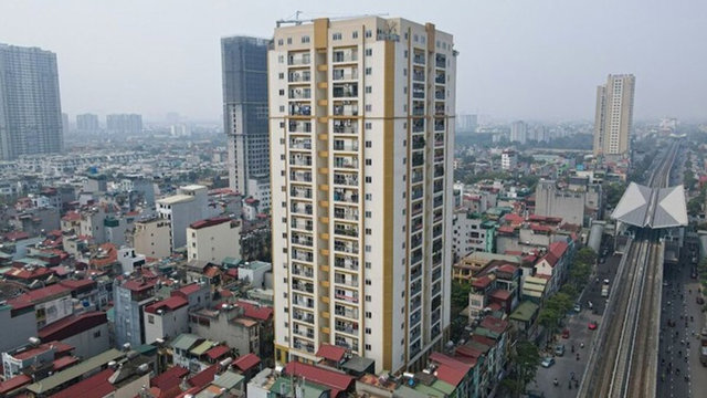 Chung cư Cowa Tower 199 Hồ T&ugrave;ng Mậu. Ảnh: IT.