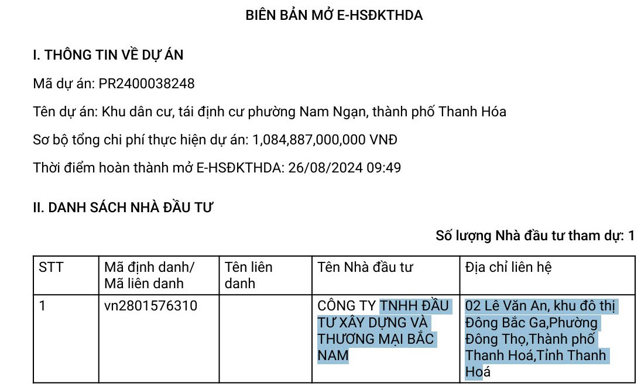 Đầu tư XD và TM Bắc Nam muốn làm khu dân cư 1.100 tỷ ở Thanh Hoá - Ảnh 2