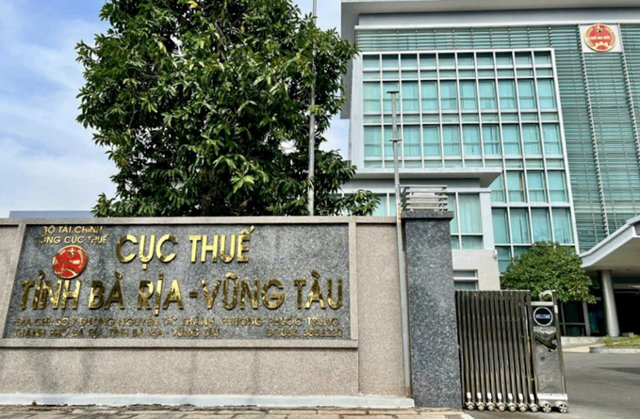 Cục Thuế tỉnh B&agrave; Rịa &ndash; Vũng T&agrave;u.