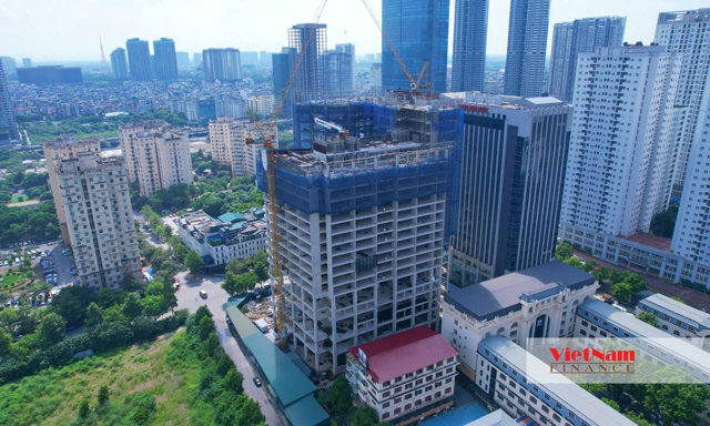 Toàn cảnh Ha Noi Hilton West thi công chậm chạp trên đất vàng Hà Nội - Ảnh 1