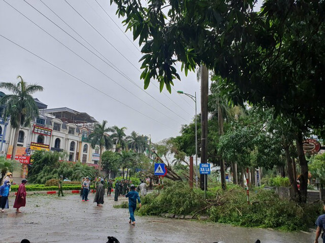 Cơn b&atilde;o Yagi l&agrave;m thiệt hại nghi&ecirc;m trọng đến người v&agrave; t&agrave;i sản, ảnh hưởng đến đời sống v&agrave; sản xuất của nh&acirc;n d&acirc;n. Ảnh: Viết Dinh