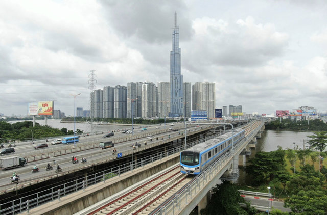 Cuối năm 2024, TP. HCM sẽ cho vận h&agrave;nh tuyến metro số 1 - Nguồn: Internet