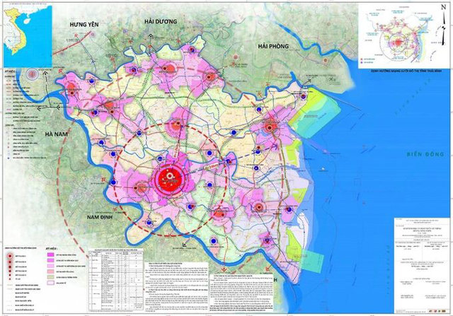 Quy hoạch tỉnh Th&aacute;i B&igrave;nh thời kỳ 2021 - 2030, tầm nh&igrave;n đến năm 2050 x&aacute;c định 4 trụ cột tăng trưởng, 4 kh&ocirc;ng gian kinh tế - x&atilde; hội v&agrave; 3 h&agrave;nh lang kinh tế v&agrave; định hướng ph&aacute;t triển c&aacute;c ng&agrave;nh, lĩnh vực. Ảnh: Internet