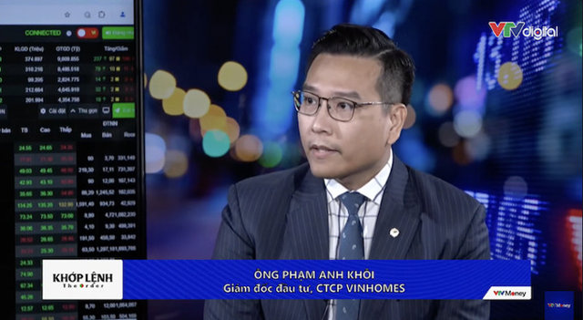 TS. Phạm Anh Kh&ocirc;i - Gi&aacute;m đốc Đầu tư CTCP Vinhomes. Ảnh chụp m&agrave;n h&igrave;nh