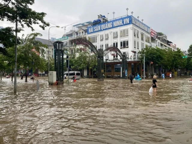 Khu đô thị cứ mưa là ngập, giá nhà ở mức ngất ngưởng hơn 300 triệu đồng/m2 - Ảnh 1