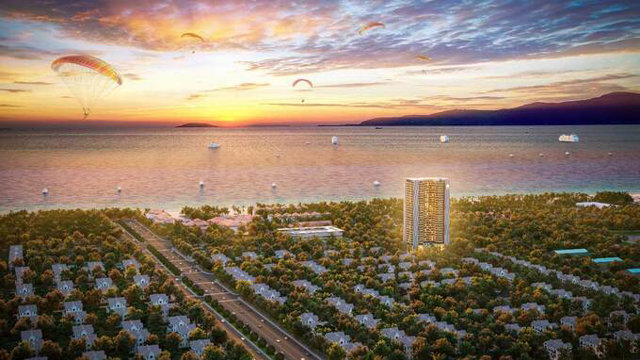 Phối cảnh 3D dự &aacute;n Chung cư Th&aacute;p Đại Dương (Aqua Tower)