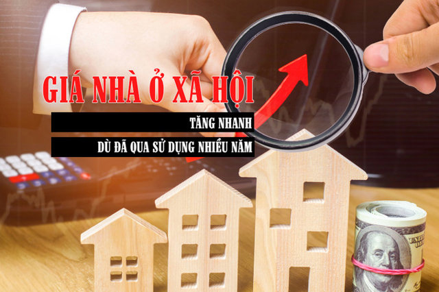 Giá nhà ở xã hội tăng nhanh dù đã qua sử dụng nhiều năm - Ảnh 1