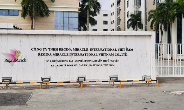 Trụ sở C&ocirc;ng ty TNHH Regina Miracle International Việt Nam (Nguồn: Internet). &nbsp;