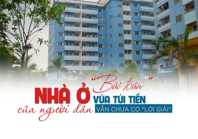 “Bài toán” nhà ở vừa túi tiền của người dân vẫn chưa có lời giải? - Ảnh 1