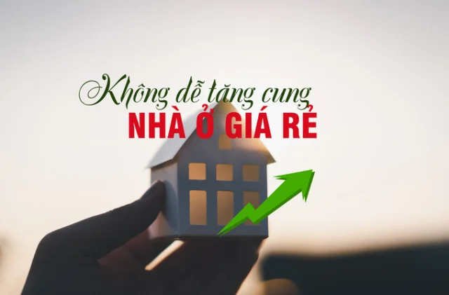 Không dễ tăng cung nhà ở giá rẻ - Ảnh 1