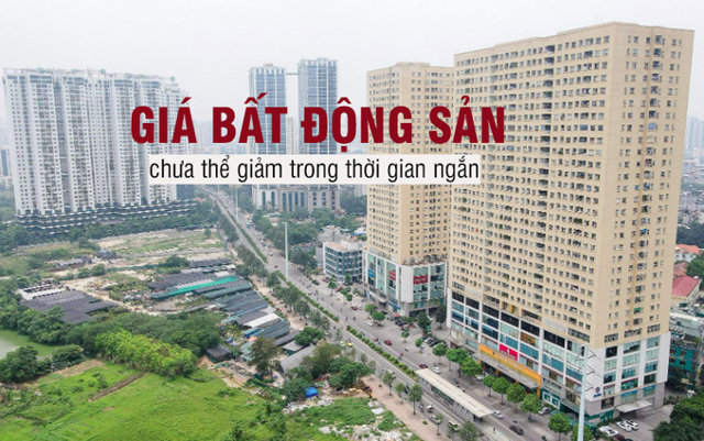 Giá bất động sản chưa thể giảm trong thời gian ngắn - Ảnh 1