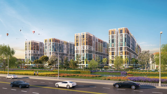 Căn hộ nghệ thuật tại Đ&ocirc; thị nghỉ dưỡng Sun Urban City. Ảnh phối cảnh minh họa