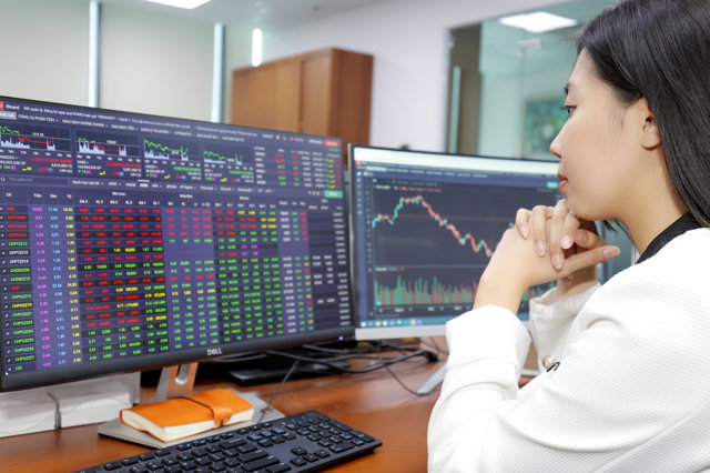 Tiền dồn v&agrave;o nh&oacute;m VN30