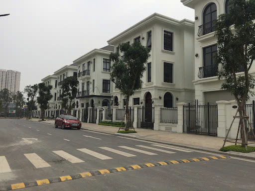 Ảnh một khu biệt thự H&agrave; Nội