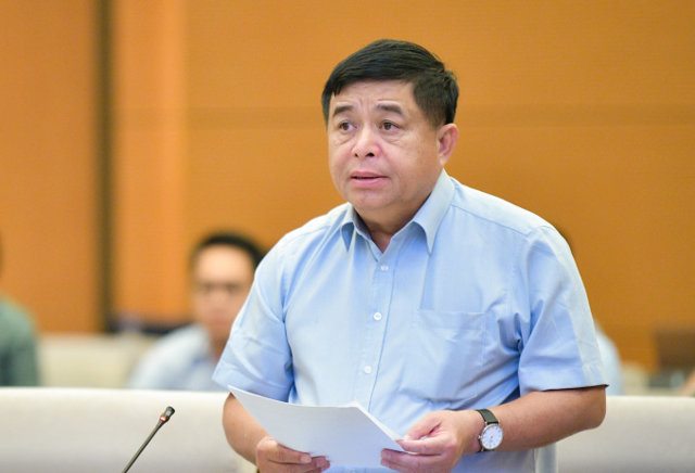 Bộ trưởng KH&amp;ĐT Nguyễn Ch&iacute; Dũng. Ảnh: Media Quốc hội