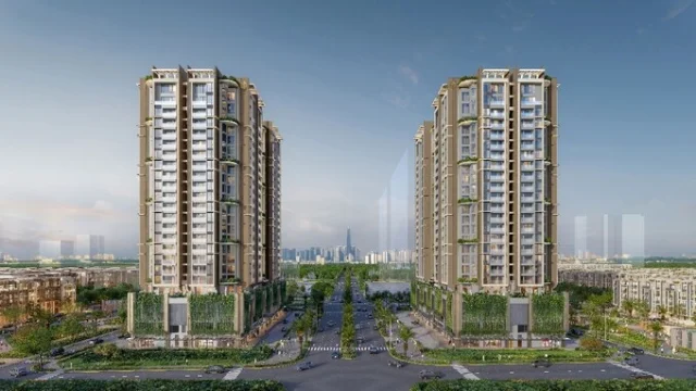 Phối cảnh dự &aacute;n cao tầng đầu ti&ecirc;n tại The Global City, với vị tr&iacute; v&ocirc; c&ugrave;ng đắc địa, thu h&uacute;t sự quan t&acirc;m lớn từ giới đầu tư v&agrave; kh&aacute;ch h&agrave;ng.