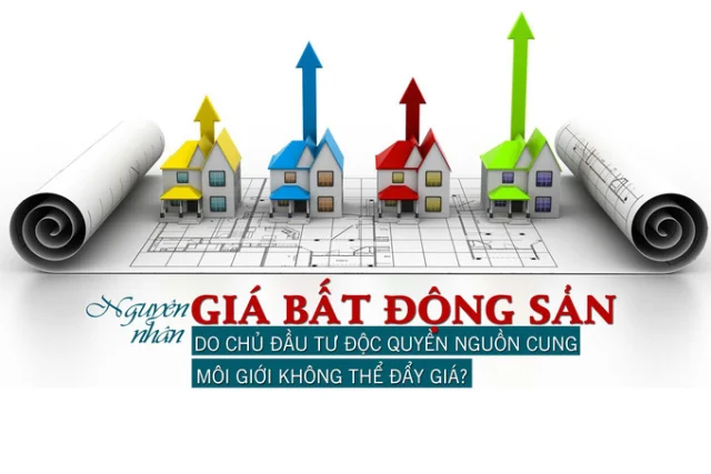 Nguyên nhân giá bất động sản tăng cao: Do chủ đầu tư độc quyền nguồn cung, môi giới không thể “đẩy giá” - Ảnh 1