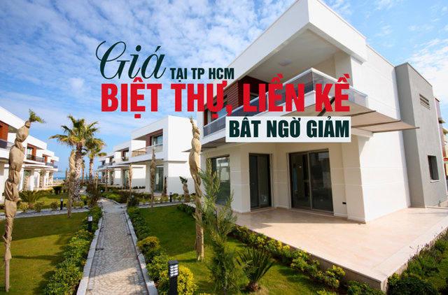 Giá biệt thự, nhà liền kề tại TP HCM bất ngờ giảm - Ảnh 1