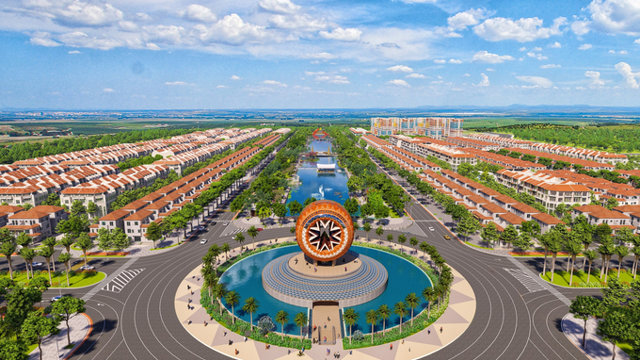 Trục đại lộ lễ hội sẽ l&agrave; kh&ocirc;ng gian tổ chức c&aacute;c sự kiện lớn tại Sun Urban City