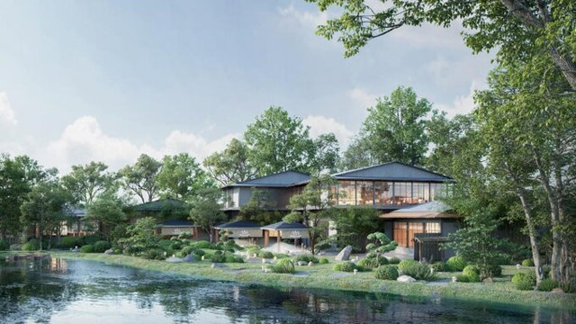 Ecopark hơp t&aacute;c Raymond ph&aacute;t triển tổ hợp kho&aacute;ng n&oacute;ng trong l&ograve;ng đ&ocirc; thị nghỉ dưỡng Ecovillage Saigon River
