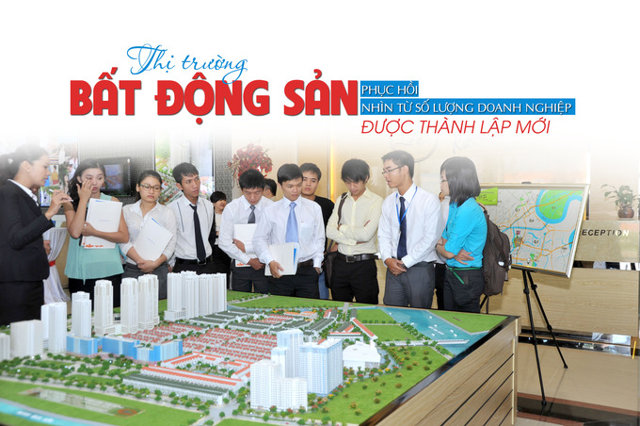 Thị trường bất động sản phục hồi nhìn từ số lượng doanh nghiệp được thành lập mới - Ảnh 1