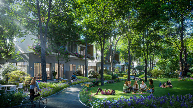 Concept bất động sản sinh th&aacute;i tại Ecovillage Saigon River truyền cảm hứng cho c&aacute;c kiến tr&uacute;c sư t&agrave;i năng của Swan &amp; Maclaren.