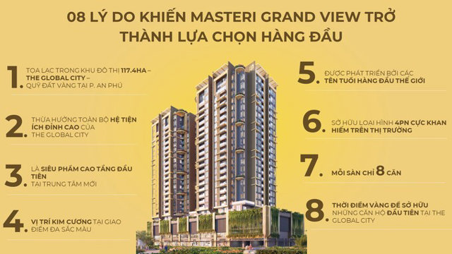 Thấy gì sau chiến lược ra mắt phân khu cao tầng đầu tiên của Masterise Homes tại trung tâm mới của Tp.HCM - The Global City? - Ảnh 1
