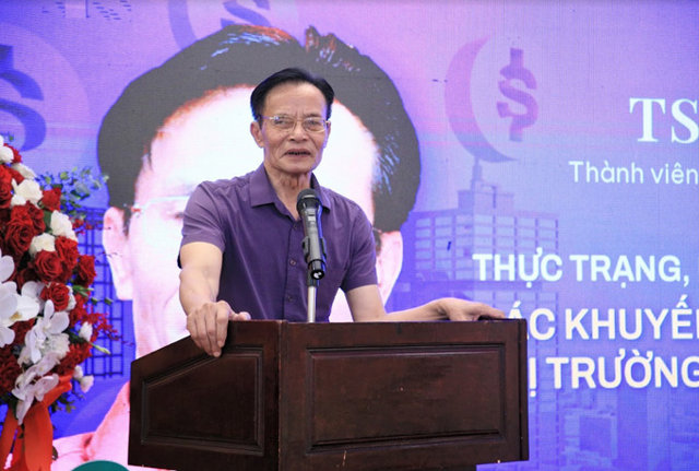 TS L&ecirc; Xu&acirc;n Nghĩa - th&agrave;nh vi&ecirc;n Hội đồng Tư vấn ch&iacute;nh s&aacute;ch tiền tệ quốc gia.