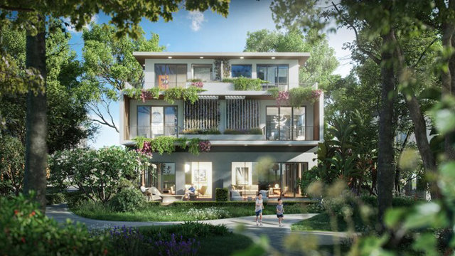 Biệt thự Forest Villas được bố tr&iacute; th&ocirc;ng minh, tối ưu c&ocirc;ng năng.