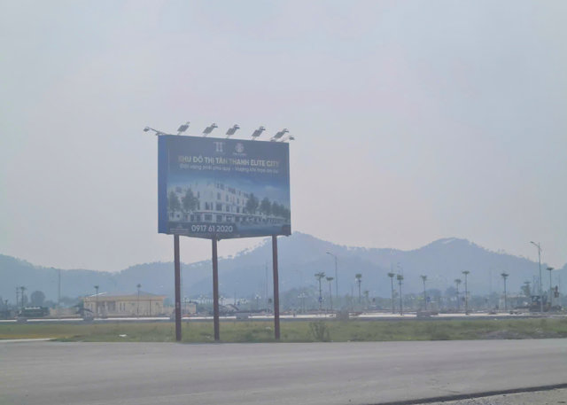 Biển quảng c&aacute;o về dự &aacute;n&nbsp;T&acirc;n Thanh Elite City&nbsp;