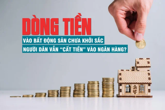 Dòng tiền vào bất động sản chưa “khởi sắc”, người dân vẫn “cất tiền” vào ngân hàng? - Ảnh 1