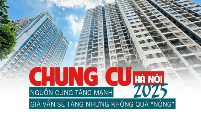 Chung cư Hà Nội 2025: Nguồn cung tăng mạnh, giá vẫn sẽ tăng nhưng không quá “nóng” - Ảnh 1